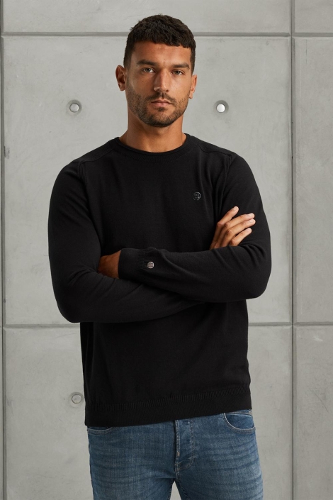 Cast Iron crewneck essential cotton stretch